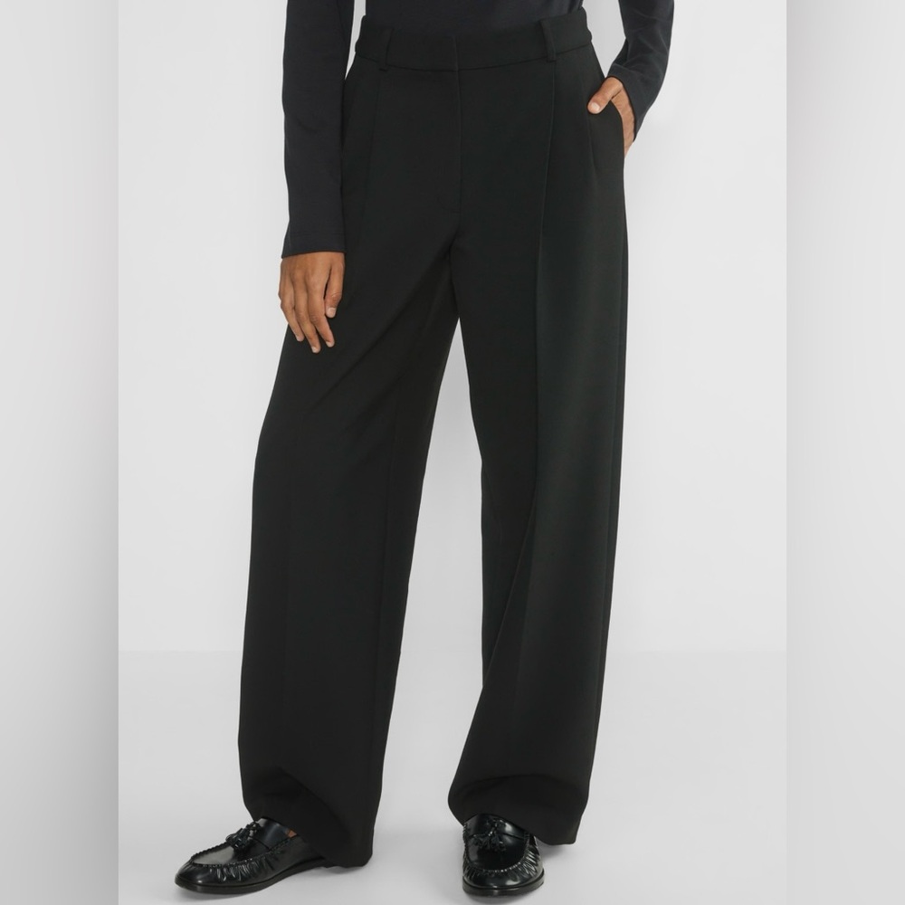 Babaton pleated pants
